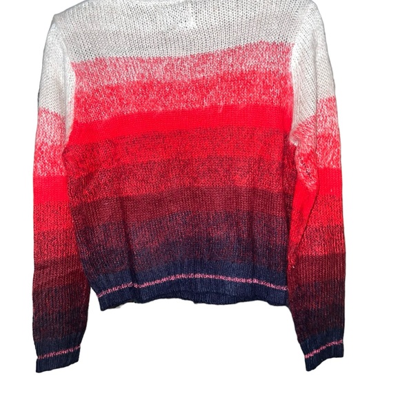 American Eagle Red Horizon Sweater Size Small - Picture 3 of 3